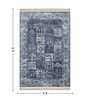 Blue Persian 4x6 Feet Machine Made Carpet