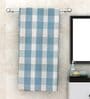 Blue Pin Stripes  210 GSM 100% Cotton Bath Towel (Set of 3)
