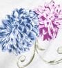 Blue Pink Cotton Floral 120 Gsm Double Dohar