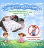 Blue Pink Cotton Floral 120 Gsm Single Kids Dohar