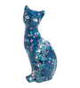 Blue Pink Vintage Cat Showpiece -4 Inch Blue Pink Vintage Cat Showpiece -4 Inch