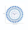 Blue Plastic Novelty Wall Clock