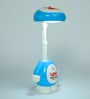 Blue Plastic Doraemon Rechargeable LED Table Lamp