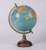 Blue Plastic Geographical Map Table Globe