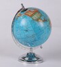 Blue Plastic Geographical Map Table Globe