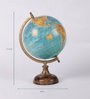 Blue Plastic Geographical Map Table Globe