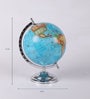 Blue Plastic Geographical Map Table Globe
