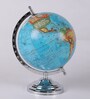 Blue Plastic Geographical Map Table Globe