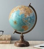 Blue Plastic Geographical Map Table Globe