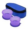 Blue Plastic Lunch Box