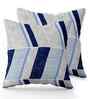 Blue Ploycotton 1 Super King Bedsheet with 2 Pillow Covers