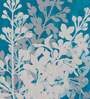 Turquoise Floral TC 180 Polycotton Bedcover With 2 Pillow Covers