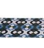 Sibilance  (12x84) Blue & White Polycanvas Table Runner