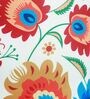 Blue Traditional Fabric 18 x 12 Inches Cushion Covers (Set of 5)