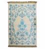 Blue Polycotton 26X47 Inch Prayer Mat