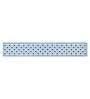 Freesia Floral (12x18) Blue & White Poly Cotton (Set of 6) Table Linen Set
