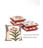 Multicolor Floral Poly Cotton 12 x 12 Inches Cushion Covers (Set of 5)