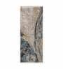 Blue Polyester 5 x 2 Feet Machine Bedside Runner