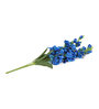 Blue Polyester Cherry Blossom Artificial Flowers