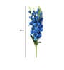 Blue Polyester Cherry Blossom Artificial Flowers