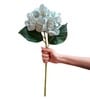Blue Polyester Artificial Flower