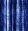 Blue Polyester Textured 7FT Light Filtering Eyelet Door Curtains (Pack of 2)