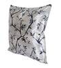 Blue Floral Polyester Blend 24 x 24 Inches Cushion Covers (Set of 2)