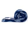 Blue Polyester Floral 150 GSM Reversible Double Bed Comforter