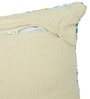 Blue Polyester Geometric 20x20 inches Cushion Covers Set of 3
