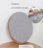 Blue Polyester Laundry Basket