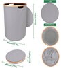 Blue Polyester Laundry Basket