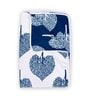 Blue Polyester Patterned 120 GSM Double Bed Dohar