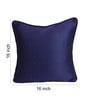 Blue Polyester Polka Dots 40x40 inches Cushion Covers Set of 5