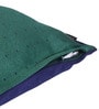 Blue Polyester Polka Dots 40x40 inches Cushion Covers Set of 5