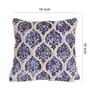 Blue Polyester Traditional 40x40 inches Cushion Covers Set of 3