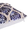 Blue Polyester Traditional 40x40 inches Cushion Covers Set of 3