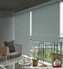 Blue Polyethylene Solid 84 X 48 inches Semisheer Roller Blind
