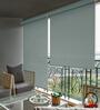 Blue Polyethylene Solid 108 X 36 inches Semisheer Roller Blind