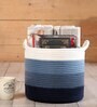 Blue Polypropylene 52 Ltr (1Pc) Storage Basket
