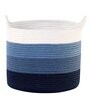 Blue Polypropylene 52 Ltr (3Pcs) Storage Basket