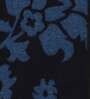 Blue Polypropylene Floral 71x18 Inches Floor Runner
