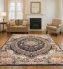 Blue Polypropylene Antistatic 120X170Cm Carpet With Cotton Backing
