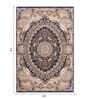 Blue Polypropylene Antistatic 160X230Cm Carpet With Cotton Backing