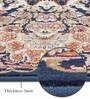 Blue Polypropylene Antistatic 240X310Cm Carpet With Cotton Backing
