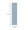 Blue Polypropylene Solid 10 X 2 Feet Hallway Runners Runner