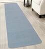 Blue Polypropylene Solid 10 X 2 Feet Hallway Runners Runner