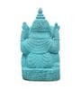 Blue Polyresin Ganesha Idol
