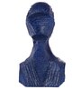 Blue Polyresin Premium Modern Art Figurine