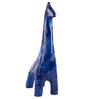 Blue Polyresin Premium Ziraffe Figurine
