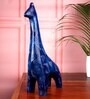 Blue Polyresin Premium Ziraffe Figurine